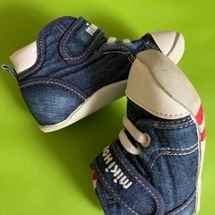 ミキハウス　子供靴13cmの画像
