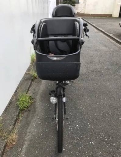 【交渉中です】パナソニック　ギュット　電動自転車　前後に子供乗せシート付き