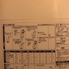 中古 ホームベーカリーの画像