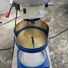 かき氷の機械 電動&手動