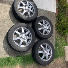 ホイール　13インチ　訳ありですが、、スタッドレス履いてます
