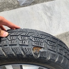 ホイール　13インチ　訳ありですが、、スタッドレス履いてますの画像