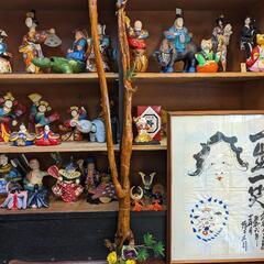 デコ屋敷(写真の張り子人形全て・取引中)