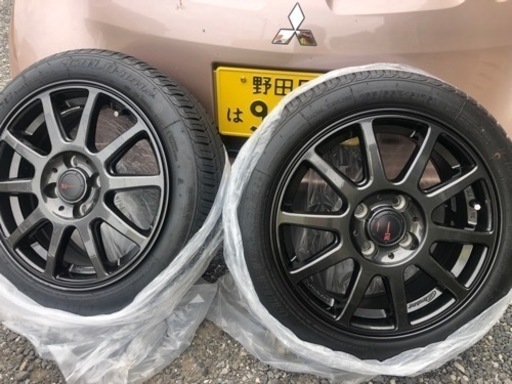 15インチ 6j アルミ&タイヤセット