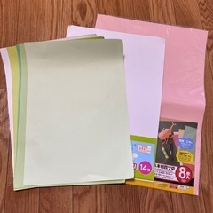 工作セット 画用紙 カーボン紙 トレーシングペーパーの画像