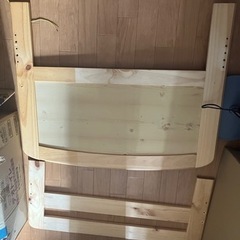 ニトリ シングルベッドの画像