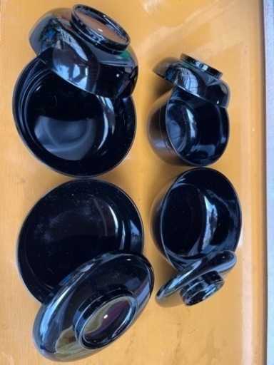 お斎膳、漆塗り