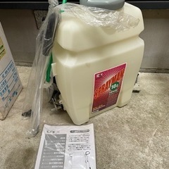 【受取者決まりました】背負式手動噴霧器（開封済品）の画像