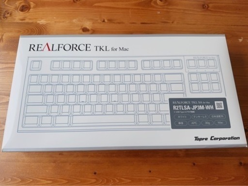 REALFORCE TKL for Mac 日本語91(シルバー/白)