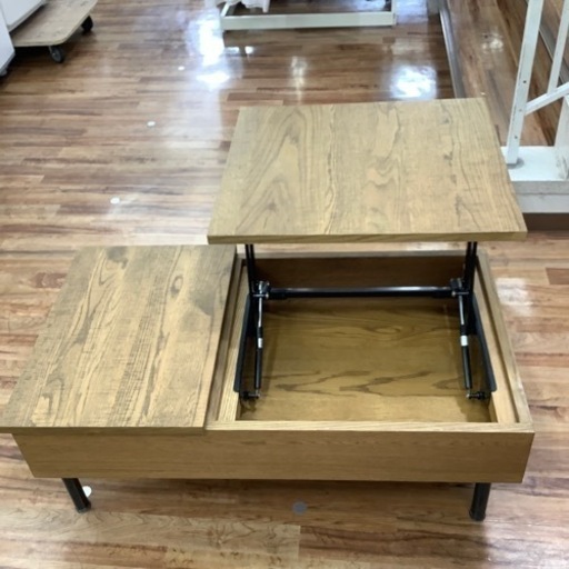 journal standard Furniture(ジャーナルスタンダードファニチャー)　PSF　引き出し付リフティングテーブル付入