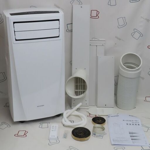 ♪アイリスオーヤマ ポータブルクーラー IPC-221N 2022年 据置型エアコン 窓排気♪