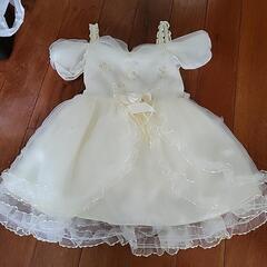 結婚式 ドレス 白 ベビードレス 