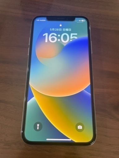 iPhone X 256GB SIMフリー シルバー SILVER SIMロック解除