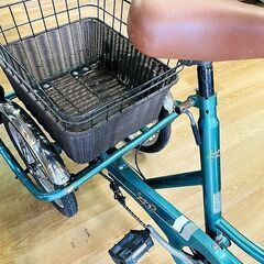 【リサイクルショップスターズ城西店】ミムゴ スイングチャーリー2 大人用 三輪自転車 20インチ 16インチ鍵付き の画像