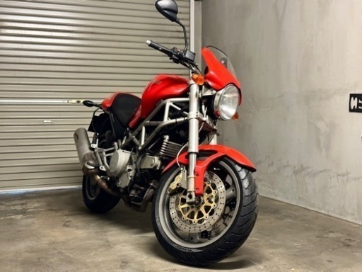 足つき最高　軽量大型バイク　始動動画有　実働　DUCATI Monster800sie 走行距離17000キロ　現金決済でお願いします　 乗って帰れます
