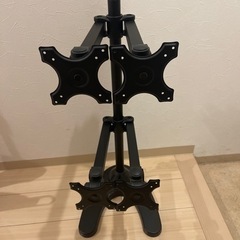 液晶モニタースタンド（モニターアーム）スライド式フレキシブルモデル 4モニター用の画像