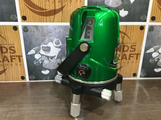 SVAROG　HV-5G　グリーンレーザー墨出し機　中古品　電池式　受光器/保護メガネ/ケース付き　【ハンズクラフト宜野湾店】
