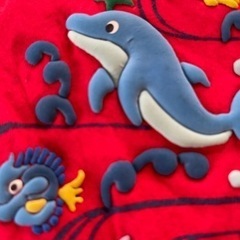 Printstar-プリントスター　沖縄Ｔシャツ もこもこプリントのイルカ　クマノミの画像