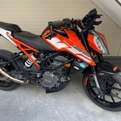 2018年式　KTM duke125 デューク125 ABS付