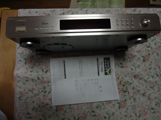 ステレオチューナー　DENON TU-1500 動作品