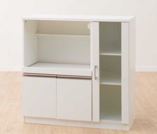 美品！レンジ台　キッチン収納棚