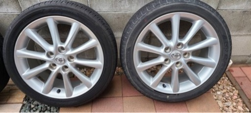 トヨタ50系エスティマ純正ホイール　タイヤ4本セット