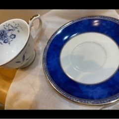 NARUMI ナルミ　ペアティーカップ&ソーサーセット　スプーン付きの画像