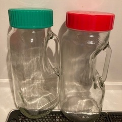 果実酒用保存瓶 ２個