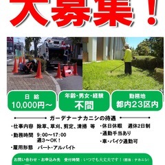 即日面接、翌日勤務OK！週３からＯＫ！の画像