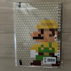 【非売品】スーパーマリオメーカー2  A5リングノート 【新品未使用】の画像