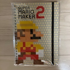 【非売品】スーパーマリオメーカー2  A5リングノート 【新品未使用】