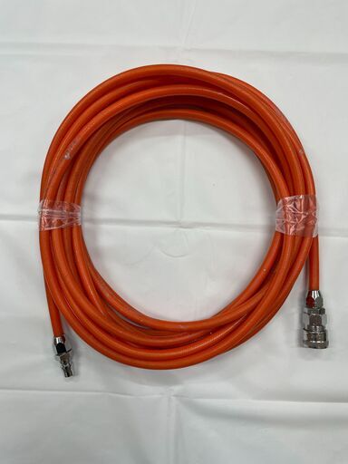【北見市発】テクノフレックス TECHNOFLEX チャック付き常圧エアホース オレンジ 10M (HD1648wY)