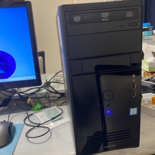 FRONTIER【ミニタワー】i5-9400F 16GB GTX1650