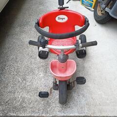 折りたたみ三輪車の画像