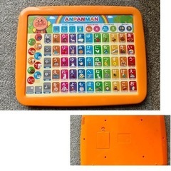 知育玩具 アンパンマン ことばずかんDX ひらがなタブレット しまじろうの画像
