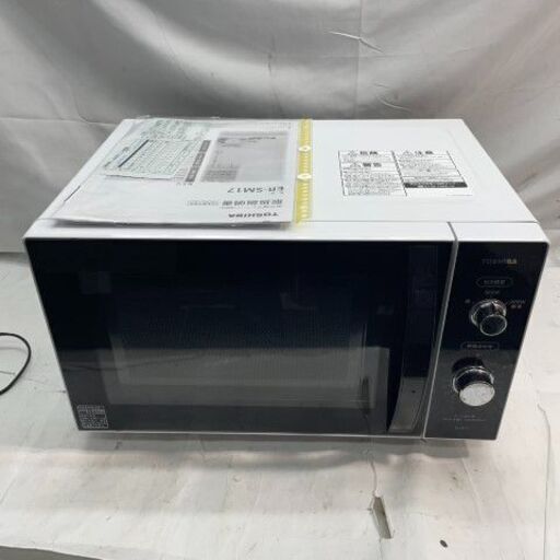 東芝　電子レンジ　ER-SM17　2019年式　説明書付　＃26266