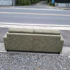 ★受け渡し予定者決定★6月17日（土）午後便でのお届け確定　♥沢山のお問い合わせありがとうございましたm(_ _)m♥　北欧風　2.5P　ソファー　お洒落　可愛い❤　買い取りしたばかりです！　ノーメンテナンスの為、激安！配達可能です(^^)　180×85×85㌢　美品❤の画像