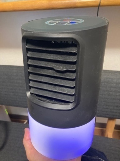光る冷風機