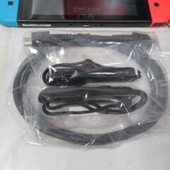 1ヶ月保証/スイッチ/Switch/ネオンカラー/SDカード・箱付き/本体/任天堂/Nintendo/HAC-001/HAD-S-KABAA/美品/良品/中古品/JKN5410/の画像