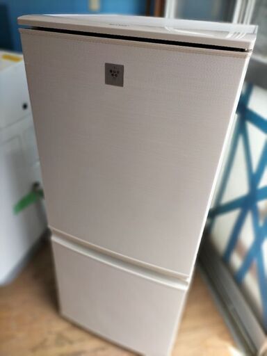 シャープ(SHARP) SJ-PD14W-C 2ドア冷蔵庫  137L 2015年製