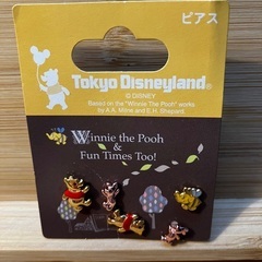 ディズニーランド　プーさん　ピアス