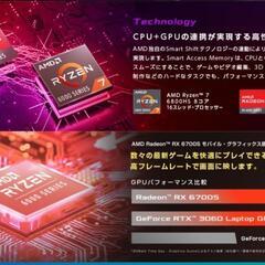 新品未開封ゲーミングpc ASUS ROG Zephyrus G14 GA402RJの画像