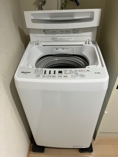 洗濯機　使用期間1年未満