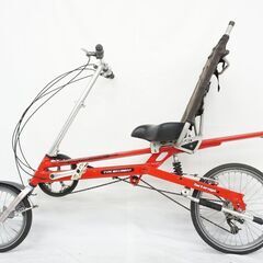 ジャンク TARTARUGA 「タルタルガ」 TYPE RECUMBENT 2005年頃 リカンベント 折りたたみ自転車 3723052100008の画像