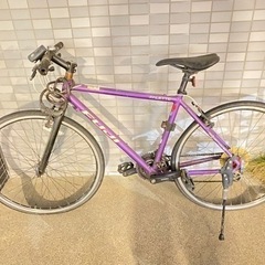 FUJI パープルクロスバイク