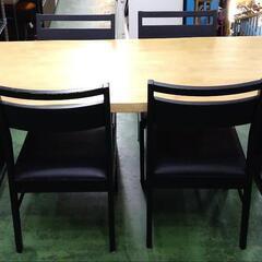 関家具　ダイニング7点セット　DT180   レイド　180×90×70　  