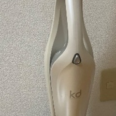 掃除機 2in1 ハンディ付き 自立式