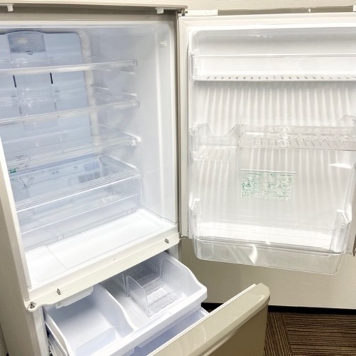 激安‼️両開き350L 15年製SHARP3ドア冷蔵庫SJ-WA35A-N?05502