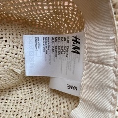 H&M☆キッズ麦わら帽子の画像