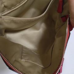 COACH　ショルダーバッグ　赤の画像